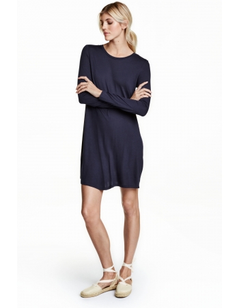Платье H&M L, синий (7355)