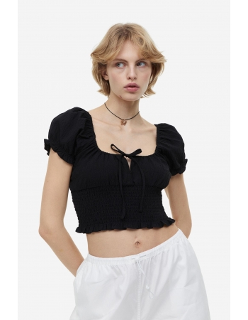 Блуза H&M M, черный (69601)