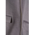 Пальто H&M 36, серый меланж (45046)