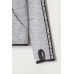 Спортивная кофта H&M 134 140см, серый меланж (31353)