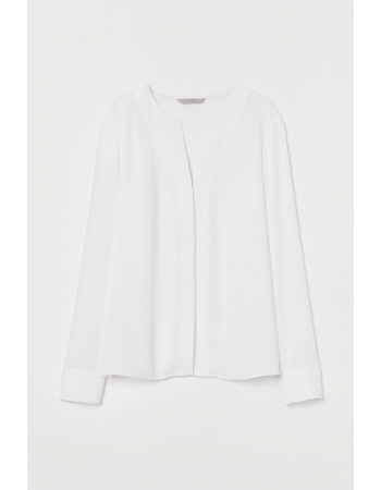 Блуза H&M 34, белый (46516)