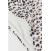 Купальні трусики H&M 38, білий леопард (48230)