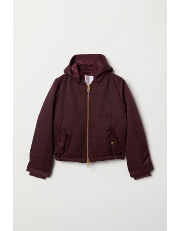 Куртка H&M 140см, бордовый (65253)