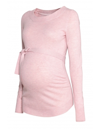 Джемпер для вагітних H&M XS, світло рожеве (58297)