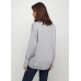 Пуловер H&M M, серый меланж (40311)