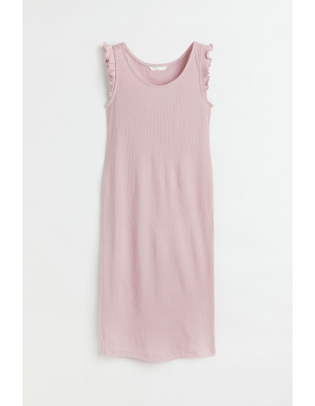 Платье для беременных H&M L, бледно розовый (70856)