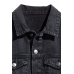Джинсовая куртка H&M 36, черный (40321)