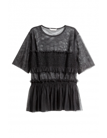 Блуза H&M 40, черный (64593)