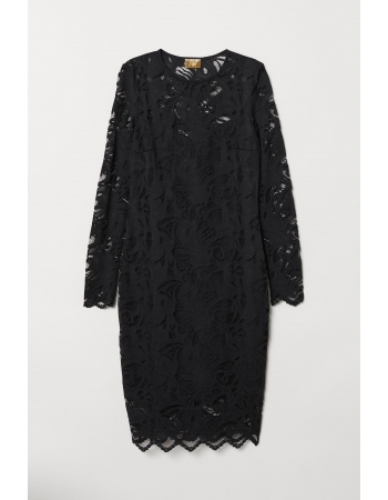 Платье H&M 34, черный (47858)