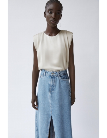Блуза Zara XL, бежевый (65613)