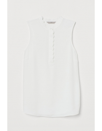 Блуза H&M 38, белый (47948)