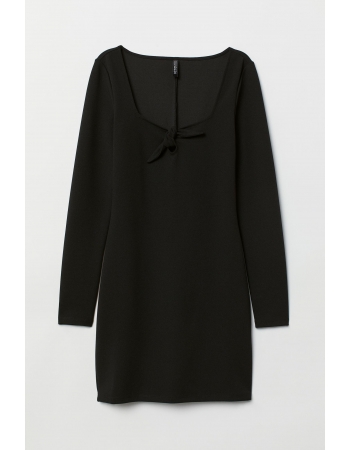 Платье H&M 34, черный (54431)