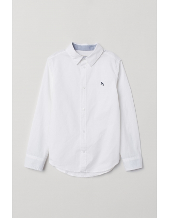 Рубашка H&M 158см, белый (49216)