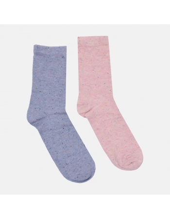 Носки (2 пары) C&A 34 36, розовый, голубой (61168)