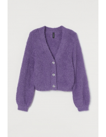 Кардиган H&M L, фиолетовый (61690)