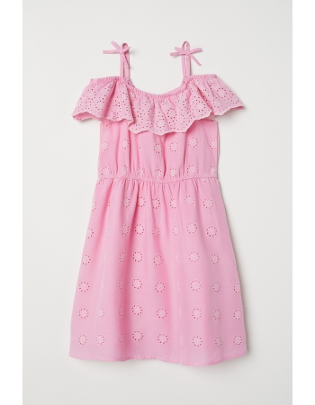 Платье H&M 116см, розовый (42069)