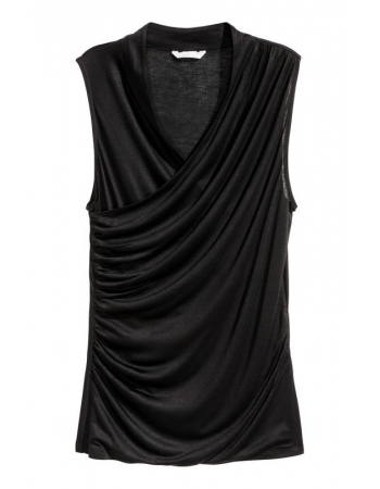 Блуза H&M S, чорний (37359)