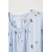Блуза H&M 32, бело голубой полоска (37350)