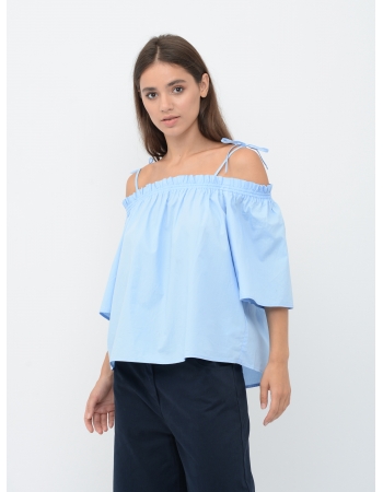 Блуза H&M 36, голубой (42882)