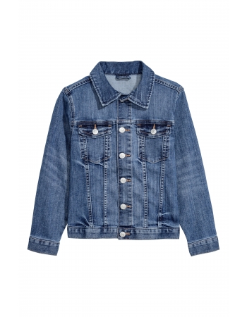 Куртка джинсова H&M 140см, синій (31632)
