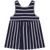 Платье H&M 68см, сине белый полоска (42308)