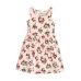 Платье H&M 134 140см, розовый клубничка (36742)
