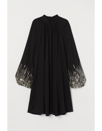 Платье H&M 32, черный (46969)