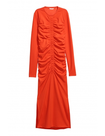 Платье H&M 36, оранжевый (63806)