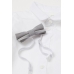 Комплект (рубашка, жилет, бабочка, шорты) H&M 104см, бело бежевый (50701)