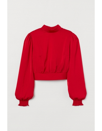Блуза H&M S, красный (48621)