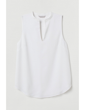 Блуза H&M 32, белый (807 6076429)