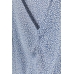 Блуза H&M 40, синьо білий (40168)