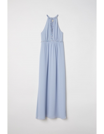 Платье H&M 32, голубой (55992)