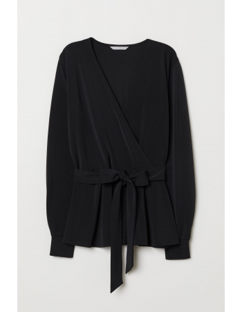 Блуза H&M S, чорний (55983)
