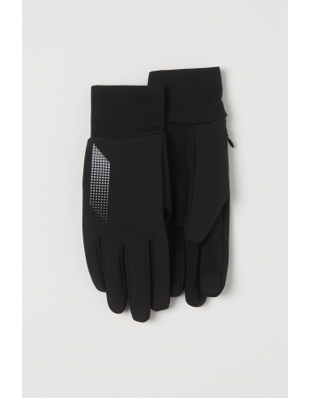 Перчатки H&M L XL, черный (59078)