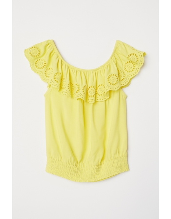 Блуза H&M 140см, желтый (19605)