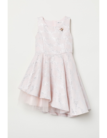 Платье H&M 122см, светло розовый (41916)