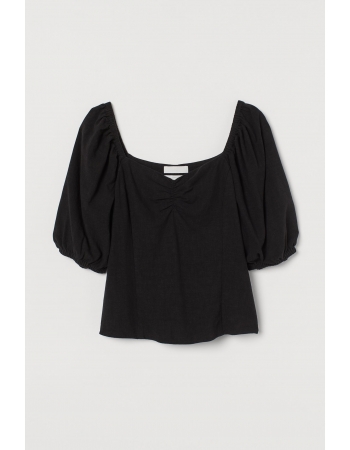 Блуза H&M 36, черный (48001)
