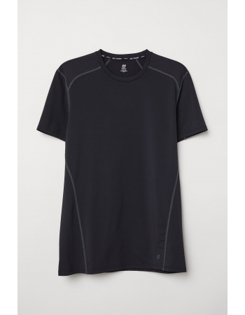 Спортивна футболка H&M S, чорний (49908)