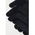 Перчатки (2 шт.) H&M One Size, черный блеск (37147)