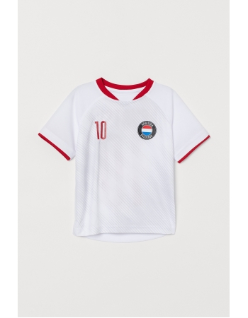Спортивная футболка H&M 146 152см, белый (46003)