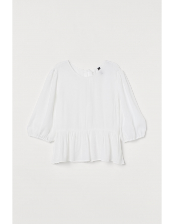 Блуза H&M 42, білий (48472)