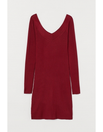 Платье H&M S, красный (56109)