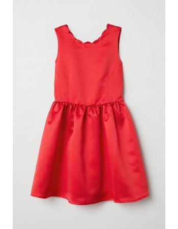 Платье H&M 140см, красный (46464)