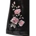 Шорты H&M 38, черный цветы (43192)