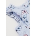 Платье H&M 86см, голубой бабочки (46115)