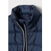Куртка пухова H&M 110см, темно синій (45118)