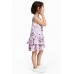 Платье H&M 140см, розовый бабочки (35529)