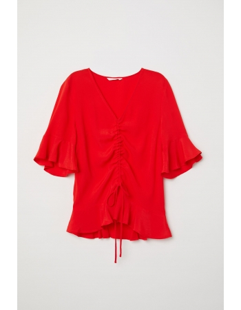 Блуза H&M 32, красный (57627)