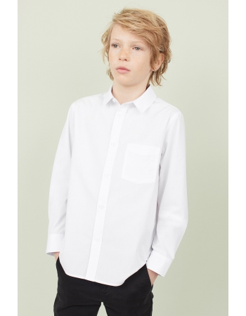 Рубашка H&M 134см, белый (23937)